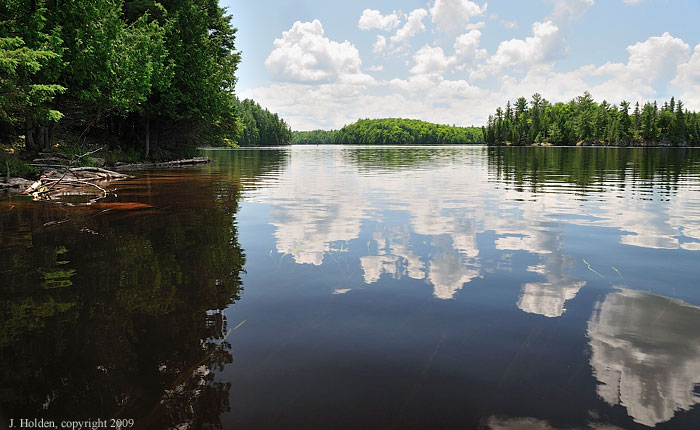 The Gatineau River, north of Low, Quebec