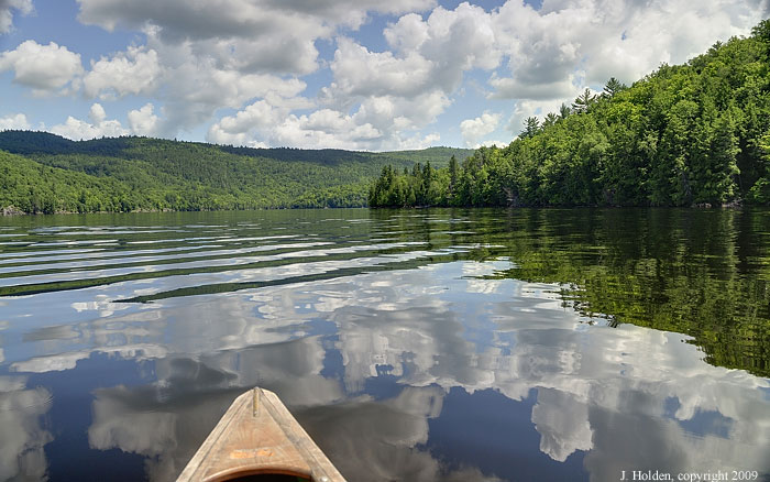 Gatineau River, north of Low