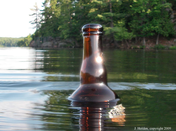 Meech Lake beer bottle