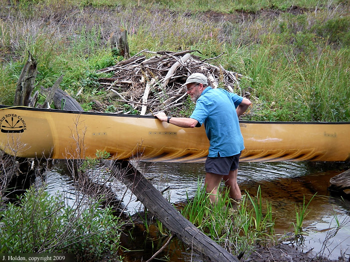 Muriel Lake Portage4