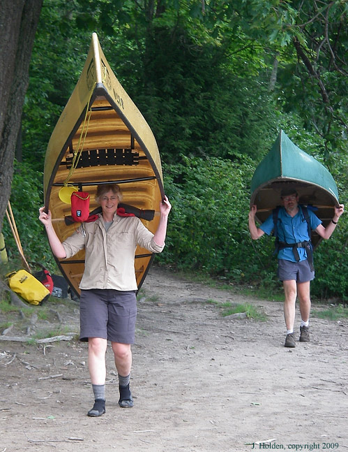Rosy and Garry, Freeland Lake Portage