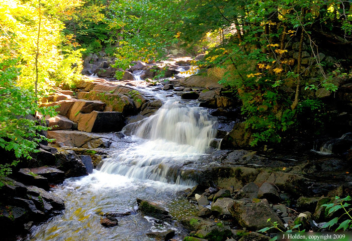 Waterfall near the Carbide Wilson ruins