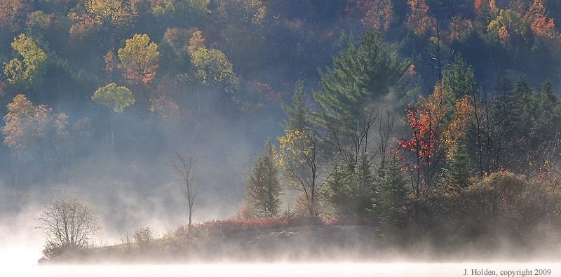 Mist, frost and sun, LacChampagneur