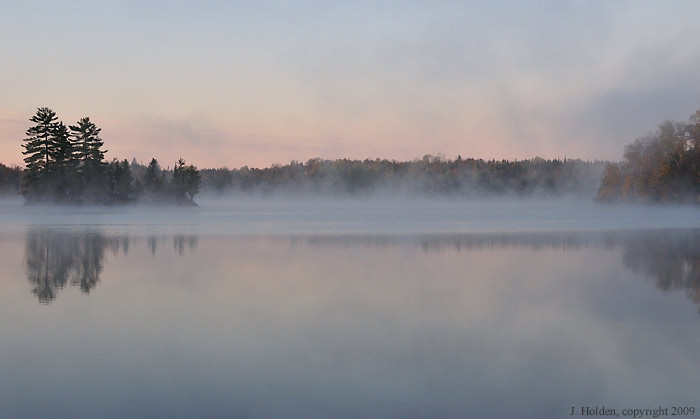 Early morning, LacChampagneur