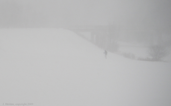 Lone Skier near P5