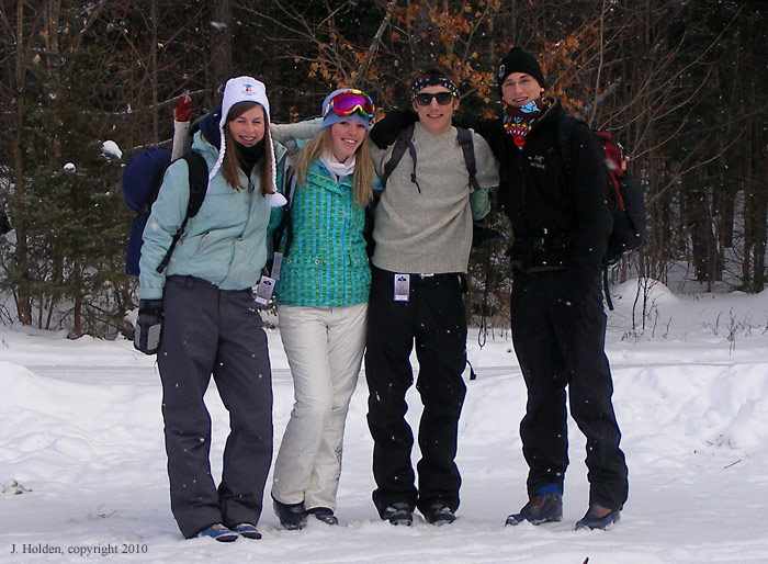 Backpackers at P19