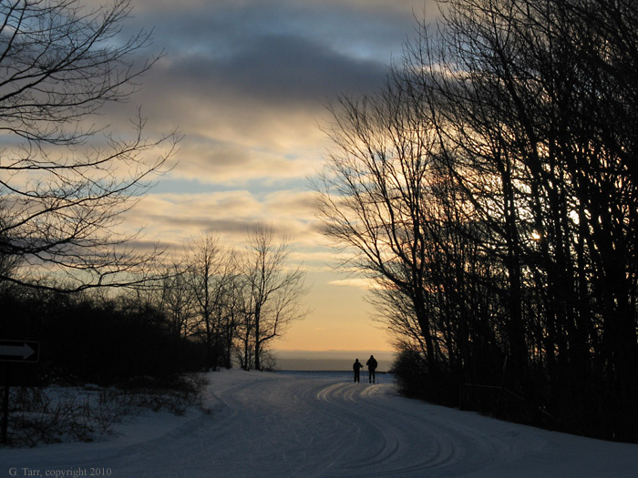 Dusk, Champlain Lookout