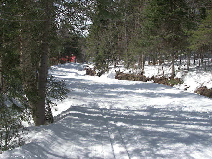 Refuge du Ruisseau Rouge, Mont Sainte Anne