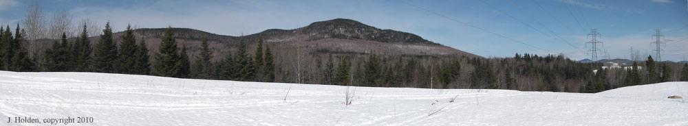 View from the Versant Nord